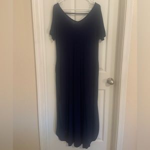 Navy blue maxi